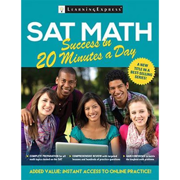 Pre-Owned SAT Math Success in 20 Minutes a Day (Paperback) 1611030641 9781611030648