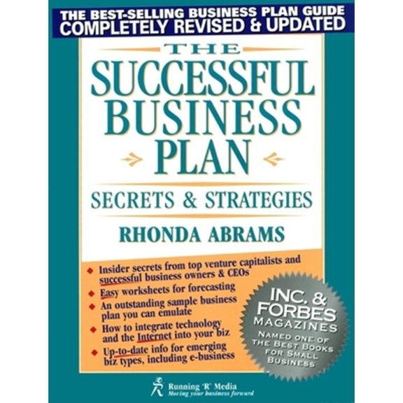 Pre-Owned The Successful Business Plan: Secrets and Strategies (Paperback) 0966963520 9780966963526