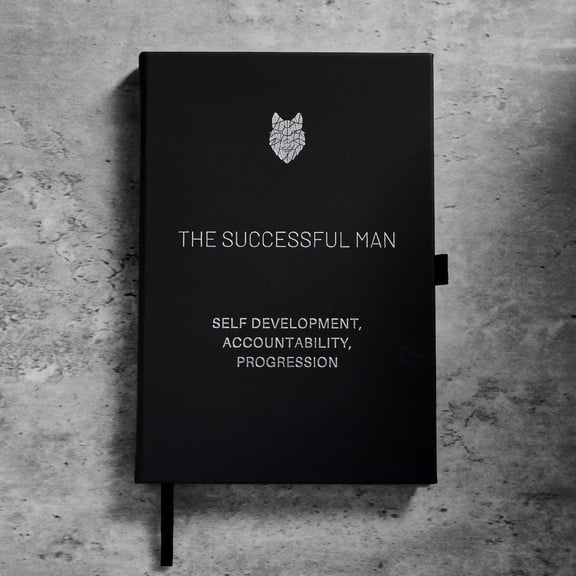 Successful Man Journal For Self Development, Accountability & Progress, Daily Goal Setting Success Journal For Men,Success Man'S Journal For Growth,Daily Goal Setting,Growth,And Personal Productivity