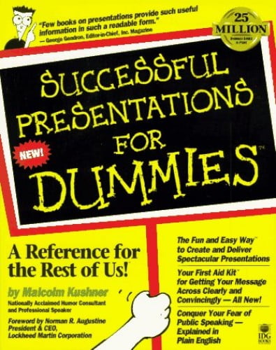 Pre-Owned Successful Presentations for Dummies (Paperback) 1568843925 9781568843926