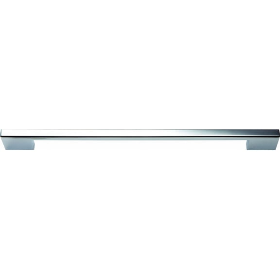 Successi Polished Chrome 12.3-Inch Thin Square Long Rail Pull