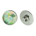thumbnail image 1 of Succulent Cactus Aloe Plants Pattern Metal 1.1" Tie Tack Hat Lapel Pin Pinback, 1 of 4