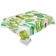 thumbnail image 1 of Succulent Cactus Table Cloth Waterproof Dining Tablecloth for Table Kitchen Decorative Coffee Cuisin, 1 of 5