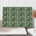 thumbnail image 1 of Succulent Cutting Board, Desert Botanical Pattern with Floral Saguaro Cactus Plants, Decorative Tempered Glass Cutting and Serving Board, in 3 Sizes, by Ambesonne, 1 of 2