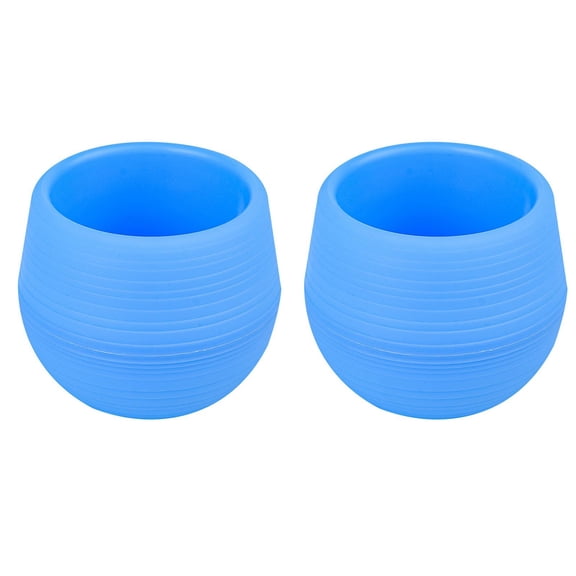 Succulent Flower Pot - Mini Rainbow PP Resin Self-Absorbent for Small Space Office Apartment