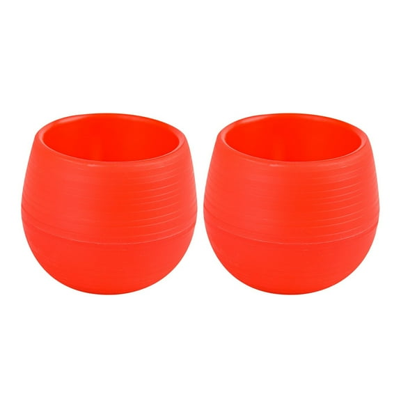 Succulent Flower Pot - Mini Rainbow PP Resin Self-Absorbent for Small Space Office Apartment