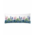 thumbnail image 1 of Succulent Green Blue Pink Body Pillow Cover 20 x 54 Inch Decorative Pillow Cover Summer Botanical Tropical Lumbar Pillowcase Seasonal Rectangle Cushion Case for Couch Sofa Bed Living Room, 1 of 7