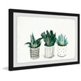 thumbnail image 1 of Succulent Mi x Framed Painting Art Print, 36.00" x 1.50", 1 of 6