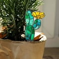 thumbnail image 1 of Succulent Painted Ornament, Colorful Sunshade, Juicy Greenery Decoration for Window sill Balcony, Kitchen Terrace Decoration,Stained Glass Succulent, Tequila Agave Aloe Potted Plant Windowsill Decor, 1 of 9