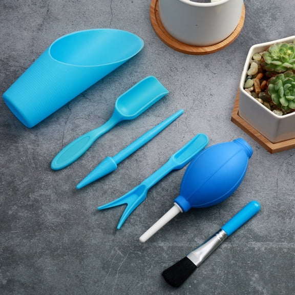 Succulent Plant Care 6-Piece Mini Garden Tool Set - Indoor & Outdoor Gardening Kit