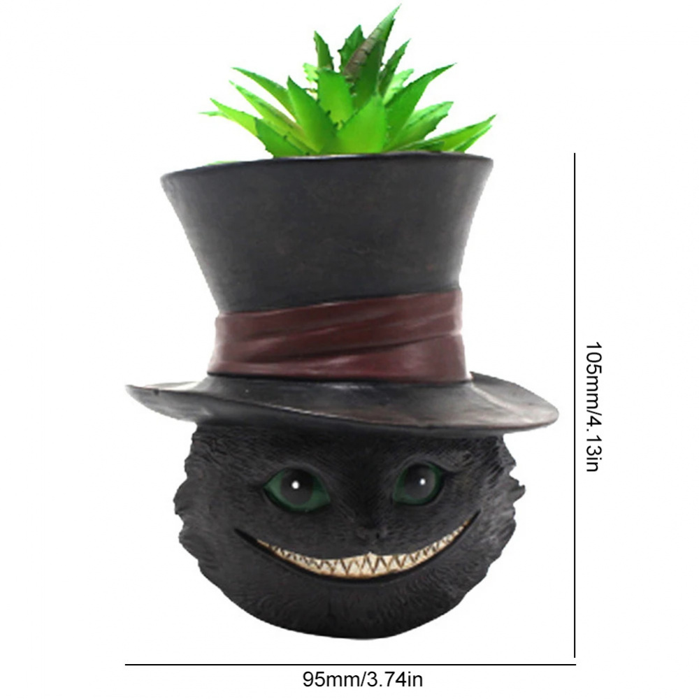 succulent-planter-black-cat-plant-pot-best-gifts-for-family-friends
