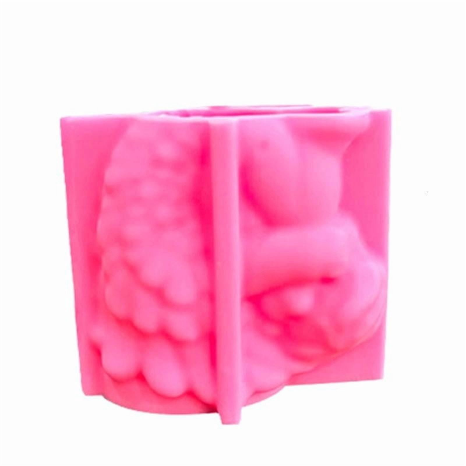 Succulent Planter Resin Mold Girl Flower Pots Silicone Molds for Home Decor