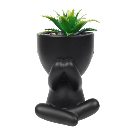 Succulent Potted Modern Style Ceramic Flowerpot Miniature Flowerpot Can Be Used As A Home Gardening And Desk Decoration Flower Stands for Indoor Modern Ceramic Vase round Ceramic Vase Modern Glass