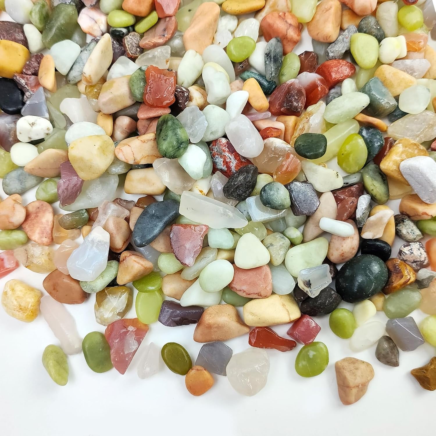 Succulent Rocks, 3/8 Inch Polished Pebbles for Indoor Plants ...