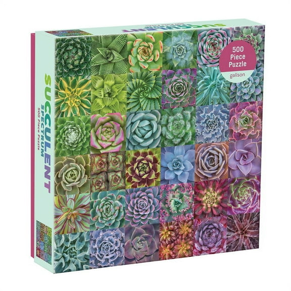 Succulent Spectrum 500 Piece Puzzle (Other)