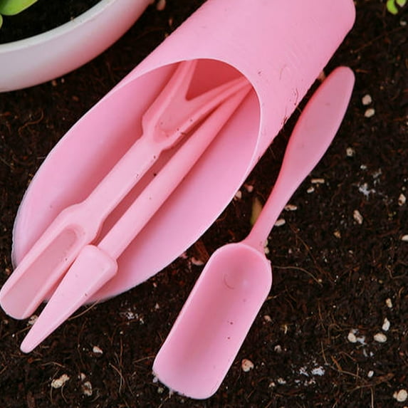 Succulents Tools under $5! Yannianjz 4 Pcs Succulents Tools, Mini Garden Tool Set, Transplanting Tools Set, Succulents Care kit for Succulents Miniature Gardening Plant