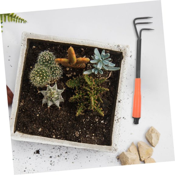 Succulent Tools Three-Claw Planting Tools Sturdy Hand Rake Scoops Gardening Accessories for Bonsai Planting