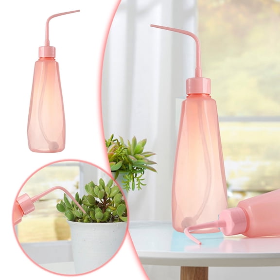 Succulent Watering Bottle 16 oz with Long Nozzle, Japanese Style Precision Dripping Pot for Indoor Plants, Bonsai, Terrariums, Cactus, Orchids and Seedlings, Squeeze Waterer