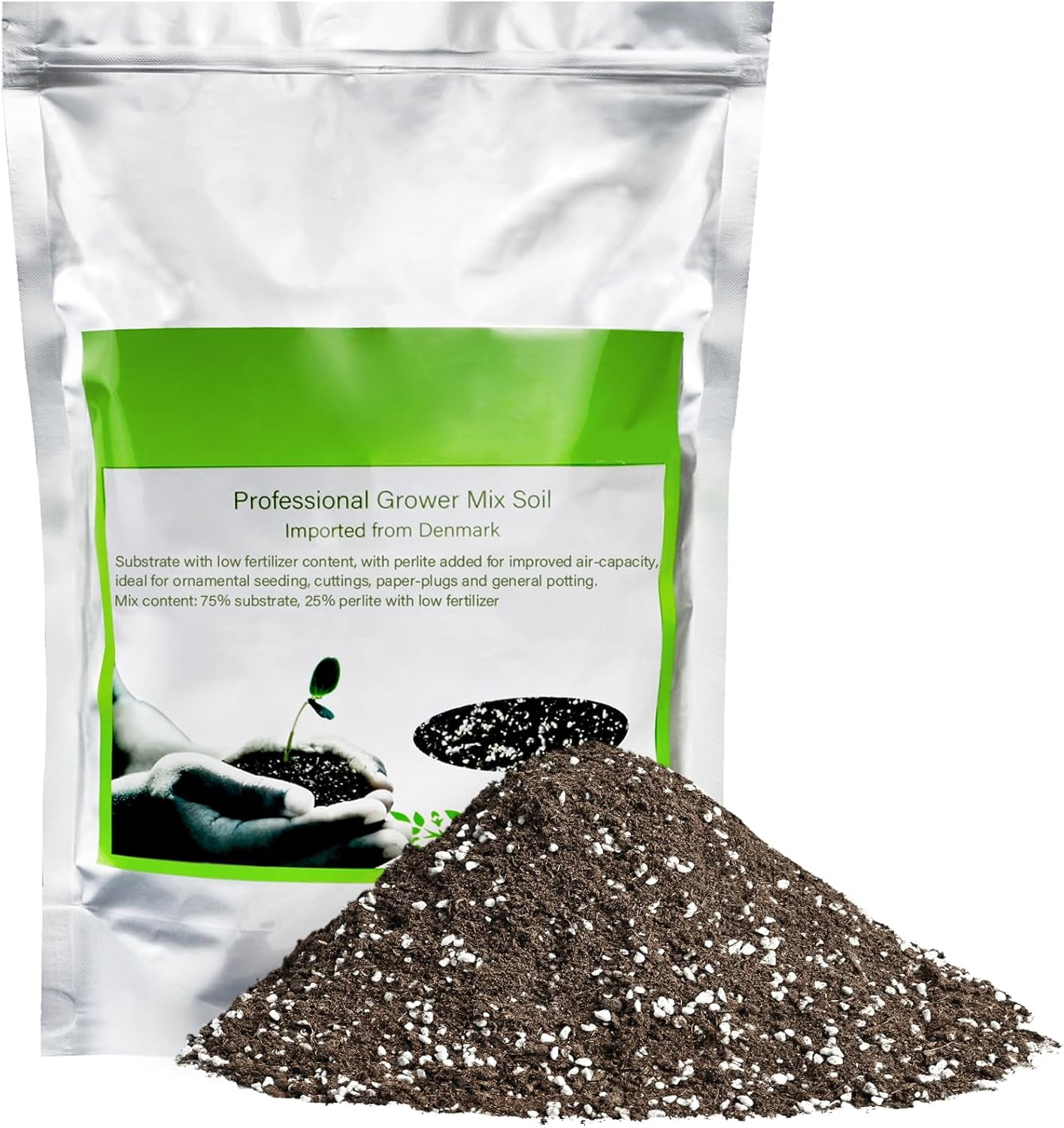 Succulent cactus potted soil mixture (2 quarts), a versatile garden potted plant suitable for both indoor and outdoor use