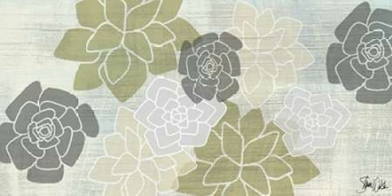 Succulents III Canvas Art - Shanni Welsh (24 x 48)