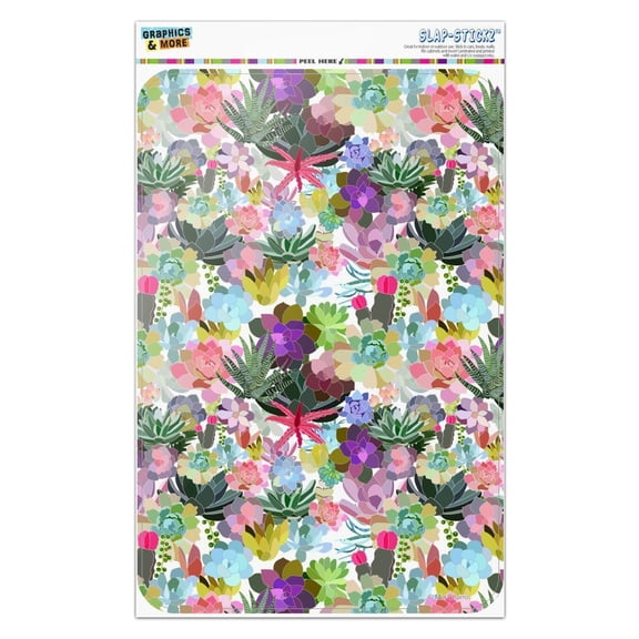Succulents Oasis Pattern Home Business Office Sign