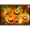 thumbnail image 1 of Such A Glowing Personality Pumpkin Halloween Indoor & Outdoor Mat, 18 x 27 in., 1 of 1