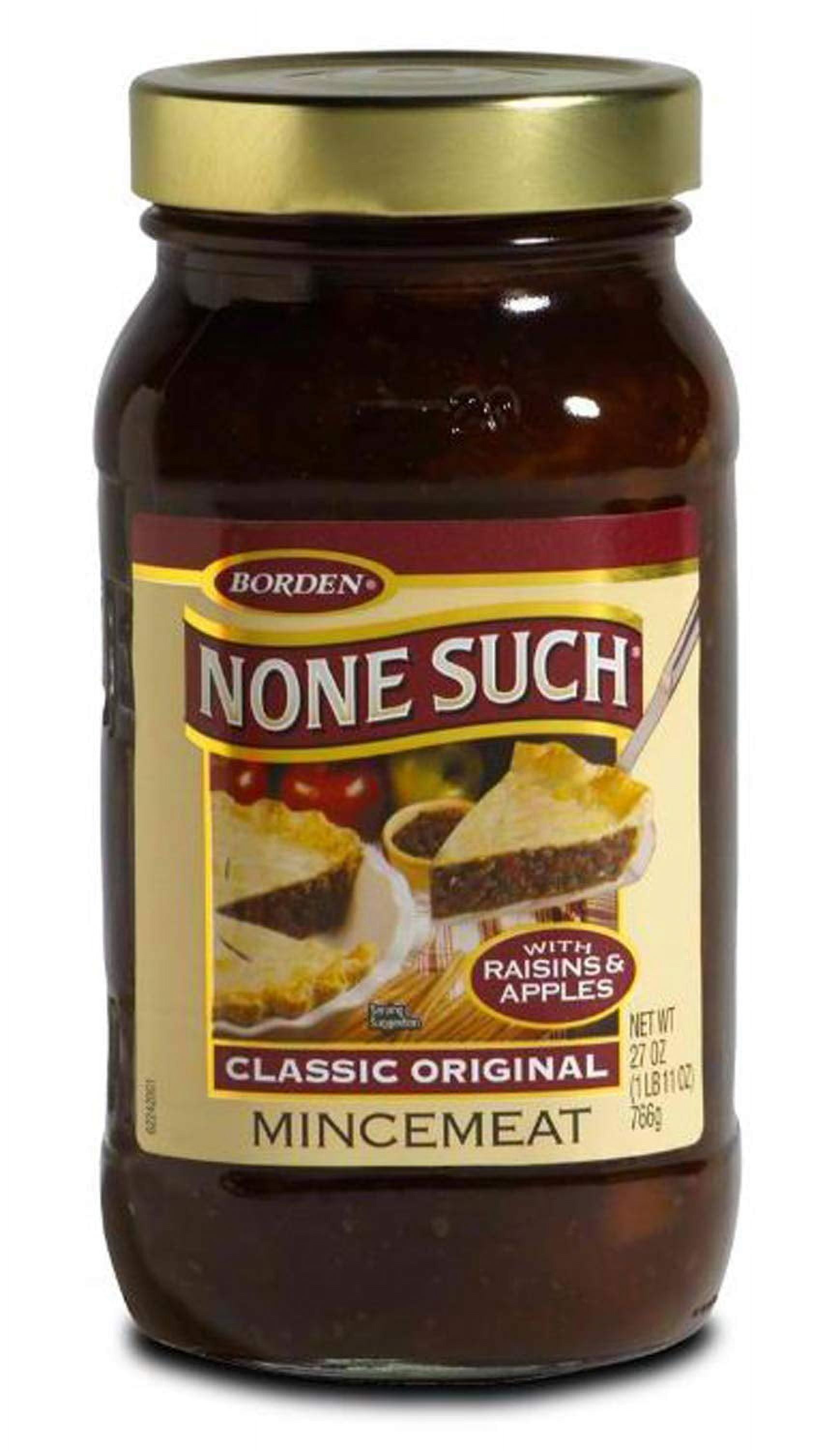 Such Classic Original Mincemeat 27 Ounce! Made With Raisins, s And