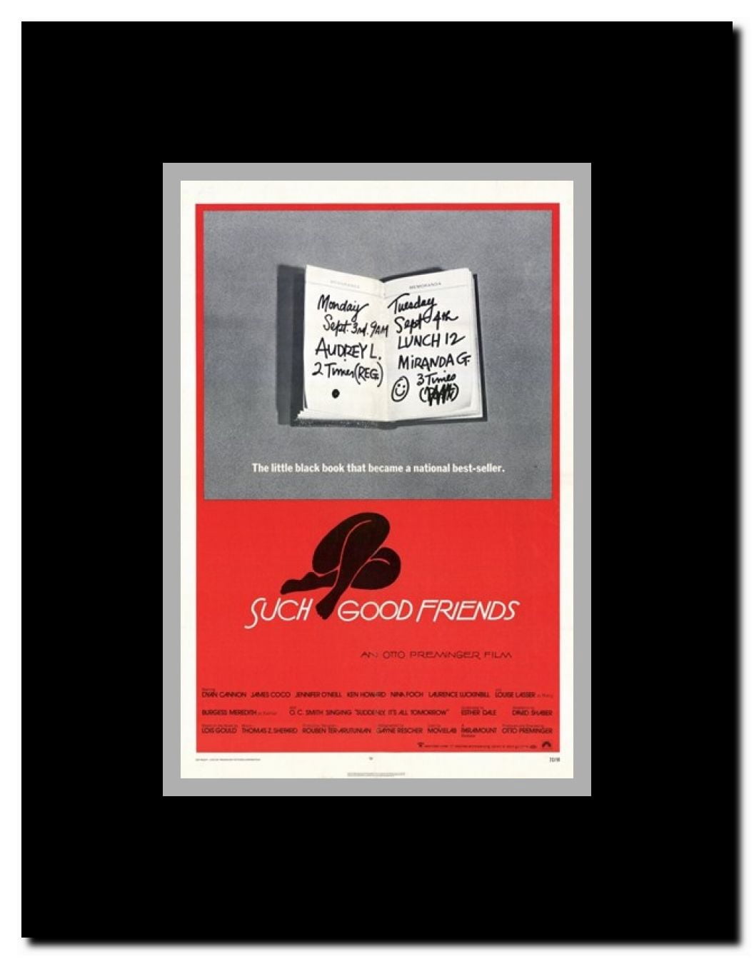 Such Good Friends Framed Movie Poster