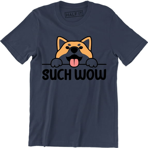 Such Wow Funny Animal Pet Dog Lover Corgi Hipster T-Shirt