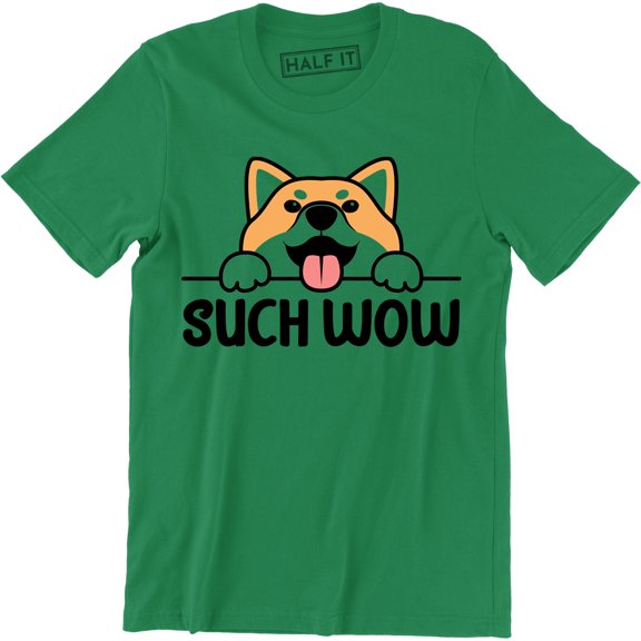 Such Wow Funny Animal Pet Dog Lover Corgi Hipster T-Shirt