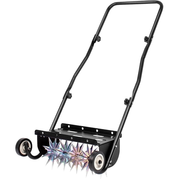Suchtale 18" Rolling Lawn Aerator with Steel Handle