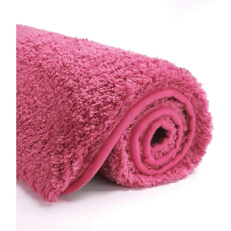Okedico Sweet Cheeks Bath Mat for Tub, Cute Bath Mats for Bathroom Anti Slip,  Funny Bath Rugs for Bathroom, Non-Slip Washable Microfiber Bath Rugs,  31.5x19.5 (31.5 x 19.5, Hot Pink) - Yahoo