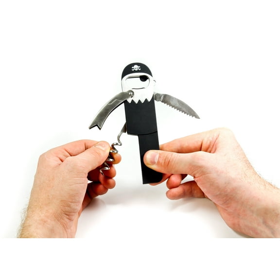 Suck UK Pirate Bottle Opener | Novelty Kitchen Gadgets | Kitchen Gifts