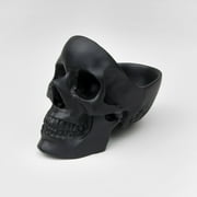 Suck UK | Skull Jewelry Organizer | Desk Tidy | Trinket Dish & Key Bowl | Ring Holder | Black
