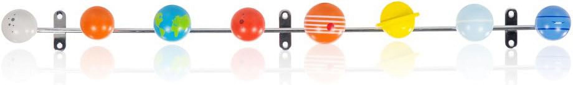 Suck UK Solar System Coat Hooks-Decorative Wall Mounted Wooden Hanging ...