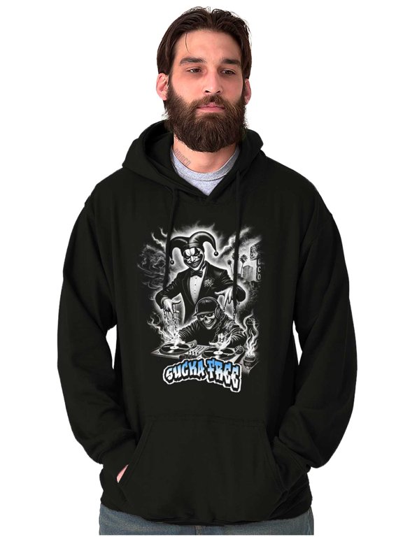 Sucka Free Skeleton DJ Clown MC Hoodie Sweatshirt Women Men Brisco Brands L