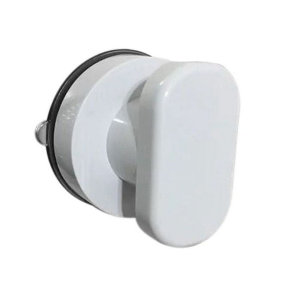Sucker Handle Door Fridge Drawer Bathroom Suction Cup Wall Mounted Handrail Grip Tub Shower Handle B White ABS