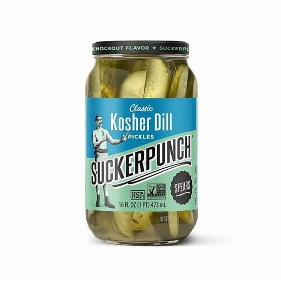 Sucker Punch Classic Kosher Dill Spears