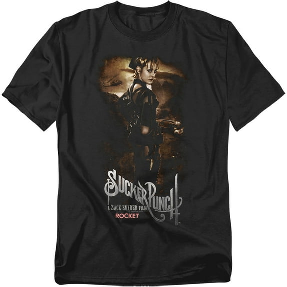 Sucker Punch T-Shirt Rocket Poster Unisex Graphic Tee For Men & Women