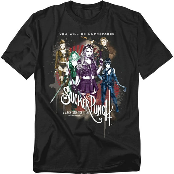 Sucker Punch T-Shirt Unprepared Unisex Graphic Tee For Men & Women