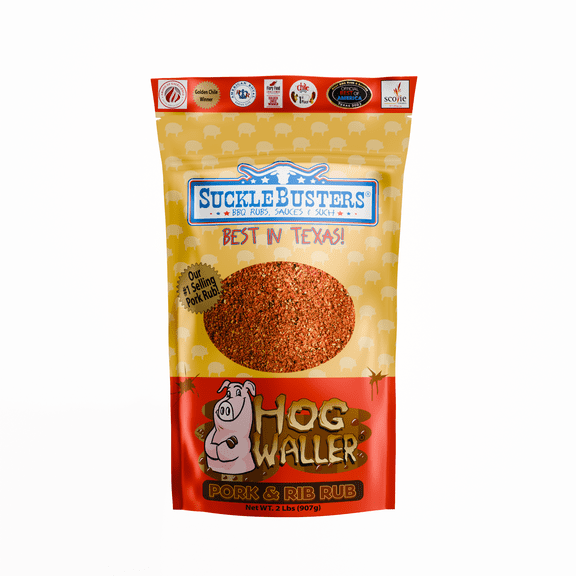 SuckleBusters Hog Waller BBQ Rub - 2 Lb Bag