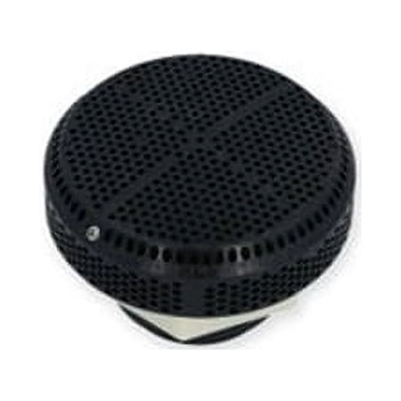 Suction Assembly, Waterway, VGB, Super Hi-Flo, 5"Dia Cover, 2" Straight Nut, Black