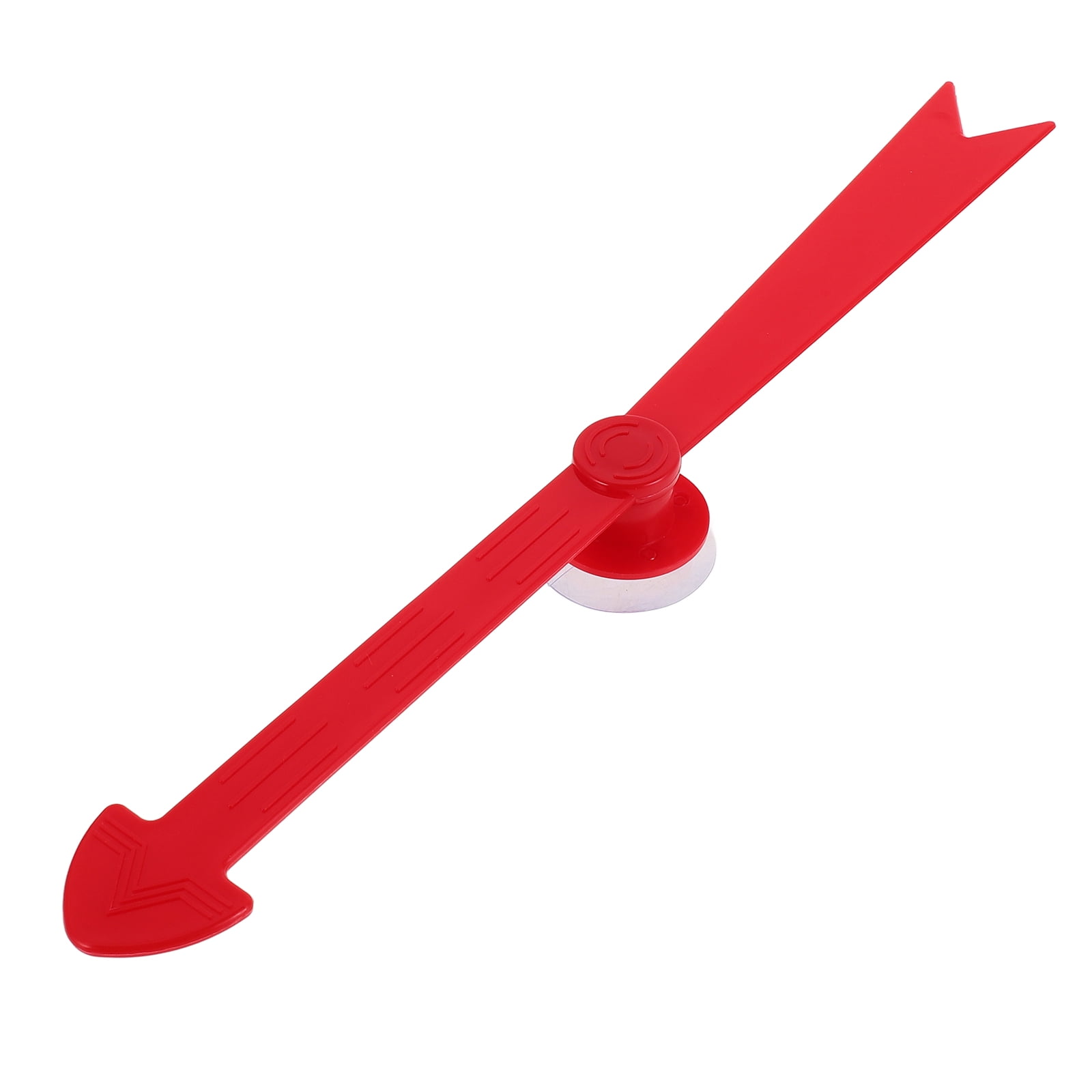 Vxyaaz Large Size Arrow Spinner,Red Arrow Spinner with Suction Cup,Clear Spinners for Classroom(2PCS)