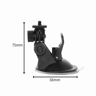Suction Cup Camera Car Mount With Tripod Adapter and Phone Holder for GoPro Hero 13 12 11/10/9/8 Black DJI Osmo Action 5 Pro 3 4