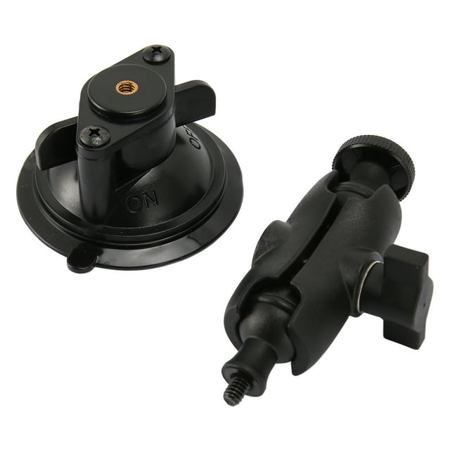 Suction Cup Camera Holder 1/4 Inch Thread 360 Degree Rotation Car