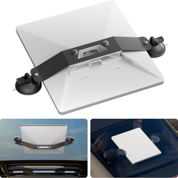 Suction Cup Car Mounting Kit for Starlink Mini, Portable Window & Sunroof Mount for Cars, RVs, and Smooth Glass Surfaces