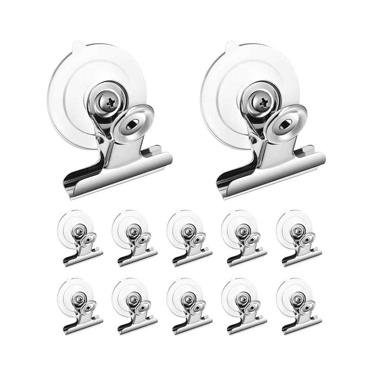 Suction Cup Clip Plastic Round Suction Cup Clamp Holder Strong Window