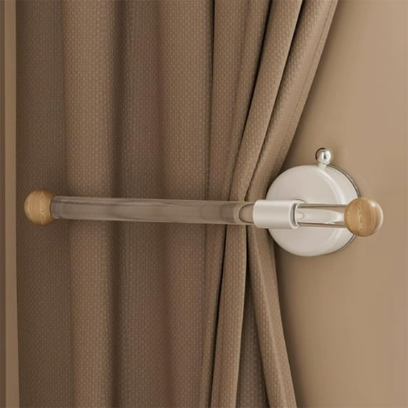 Suction Cup Curtain Hook Fixer White Curtain Holders Adhesive Curtain Tieback Wall Mounted Curtain Hook Curtain Pull Backs Adhesive Curtain Holdbacks