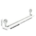 thumbnail image 1 of Suction Cup Extendable Towel Rack, No Drill Wall Mounted Bathroom Storage Organizer, Telescopic Slipper Shelf for Shower Apartment Dorm Home, 1 of 5
