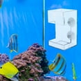 thumbnail image 1 of Suction Cup Fish Feeder Aquarium Floating Food Tray Feeding Station for Automatic Dispenser Accessory, 1 of 3